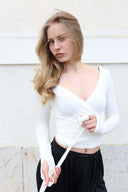 4-v-1 Wrap Top Bela